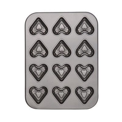 Hjerteform m. 12 hjerter